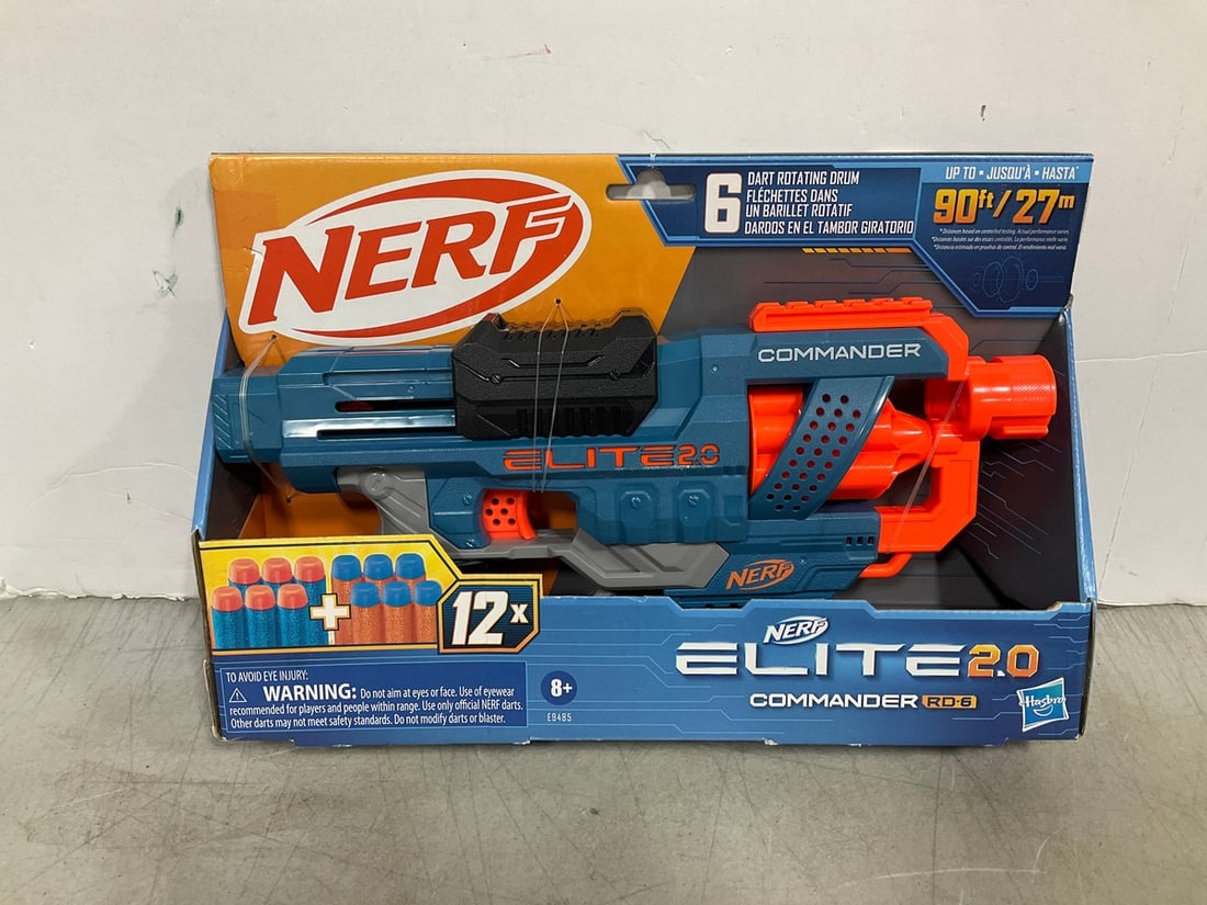 Nerf elite 2.0 commander RD 6(new in box) (1 of 1)