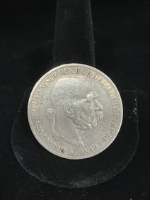 1800's austrian silver coin