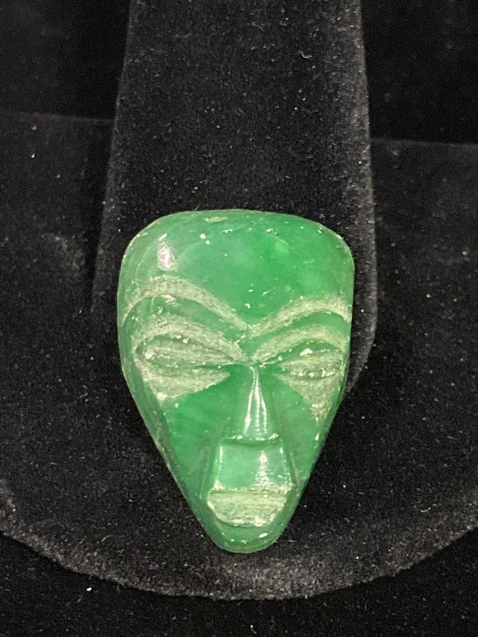 Carved jade: Carved jade