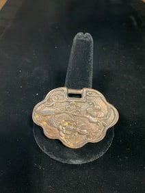 Oriental carved jade