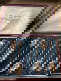 Vintage Elkington silver utensils