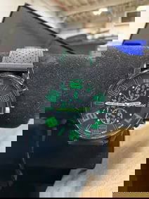 Sandwood green and black watch