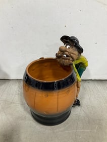 Handmade troll mug by artist Robert Karlinsey(7in.tall)