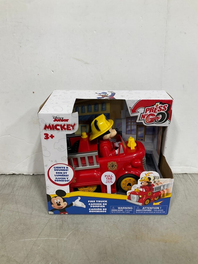 Disney junior Mickey press n go firetruck(new in package) (1 of 1)