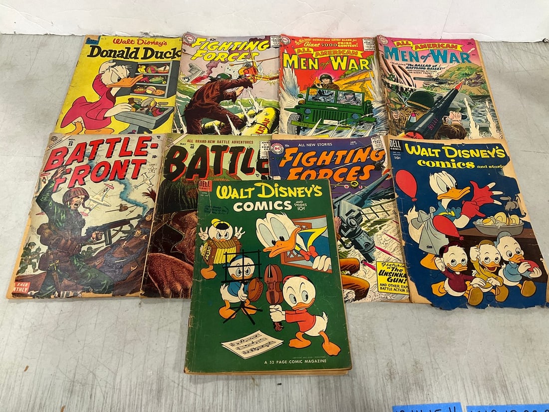 Vintage comics(worn condition): Vintage comics(worn condition)