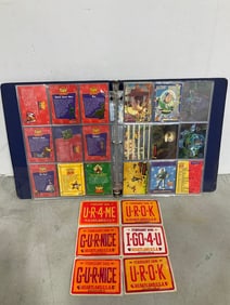 Toy Story collectible cards and Hallmark stickers