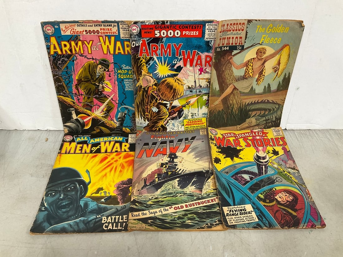 Vintage comics(worn condition): Vintage comics(worn condition)