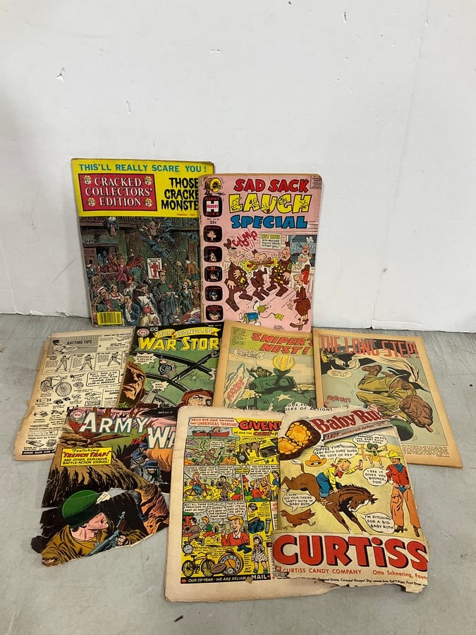 Vintage comics(worn condition): Vintage comics(worn condition)