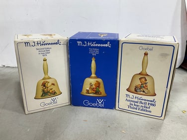 Goebel ceramic bells
