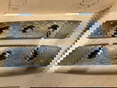 Bourbon barrel glass/wine holders