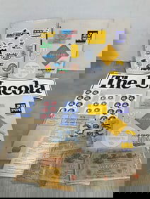 Vintage stickers and decals