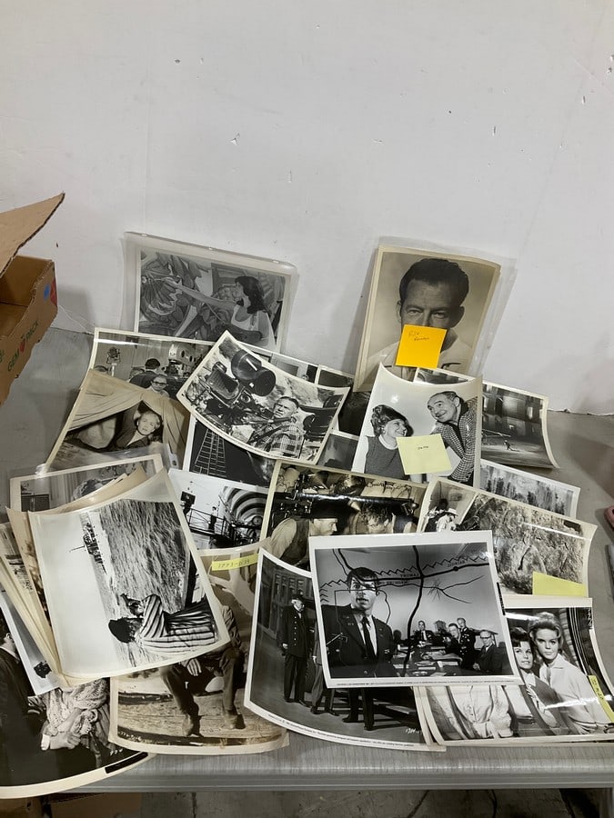 Vintage black and white film prints: Vintage black and white film prints
