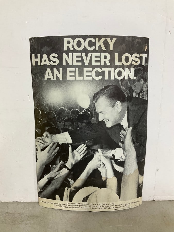 Rocky Election Poster (13.5inx20in): Rocky Election Poster (13.5inx20in)