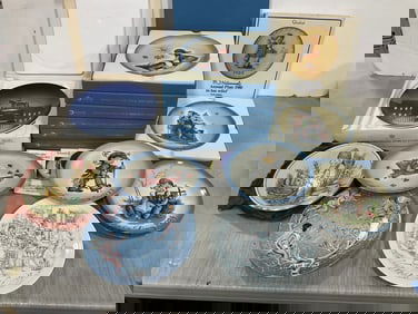 Various Decorative Ceramic Plates (Schmid, Goebel, etc)