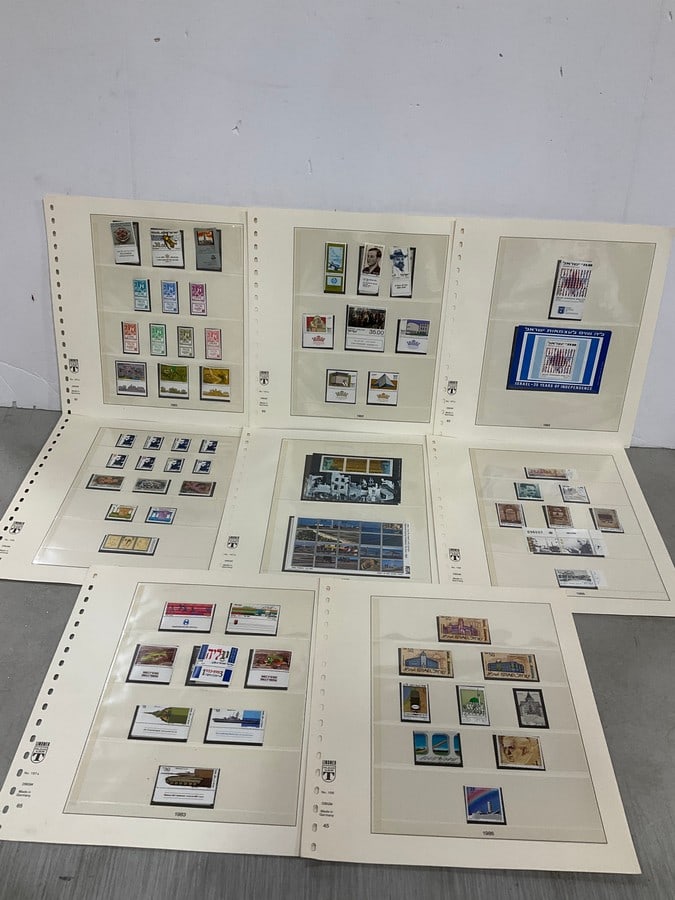 Various Israel Stamp Sheets (1 of 1)