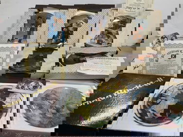 Various Decorative Ceramic Plates (Knowles, etc)