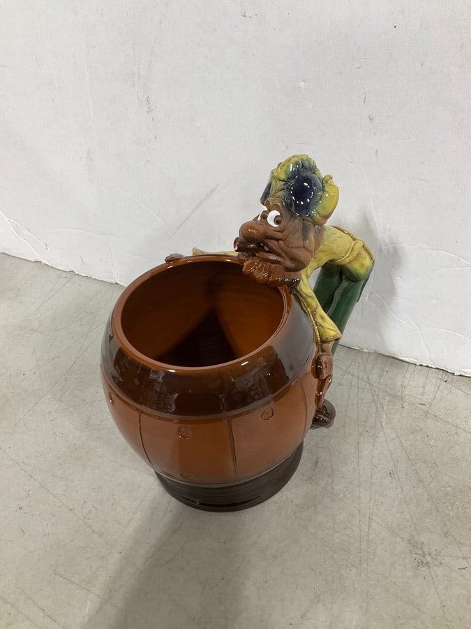 Troll mug by Robert Karlinsey(7in.tall): Troll mug by Robert Karlinsey(7in.tall)