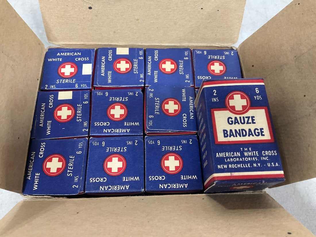 Vintage Gauze Bandages: Vintage Gauze Bandages