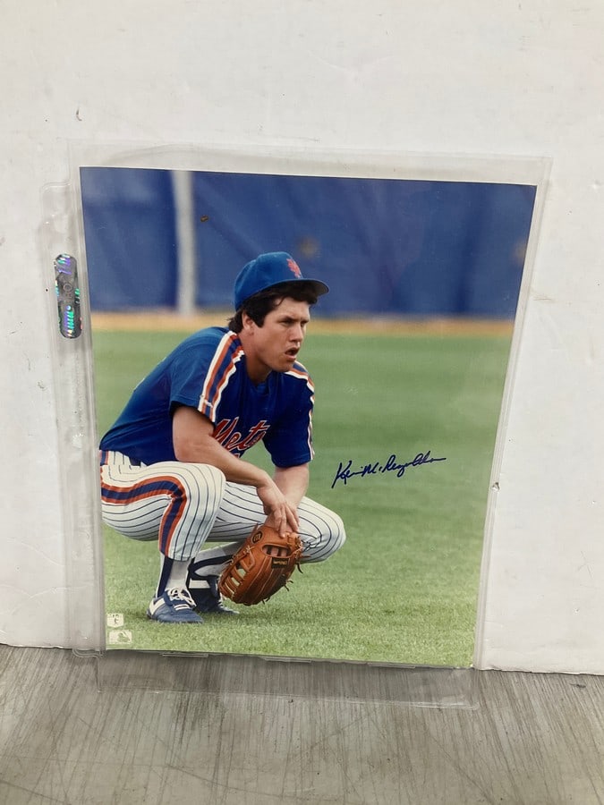 Kevin McReynolds Signed Photographic Print (8inx10in): Kevin McReynolds Signed Photographic Print (8inx10in)