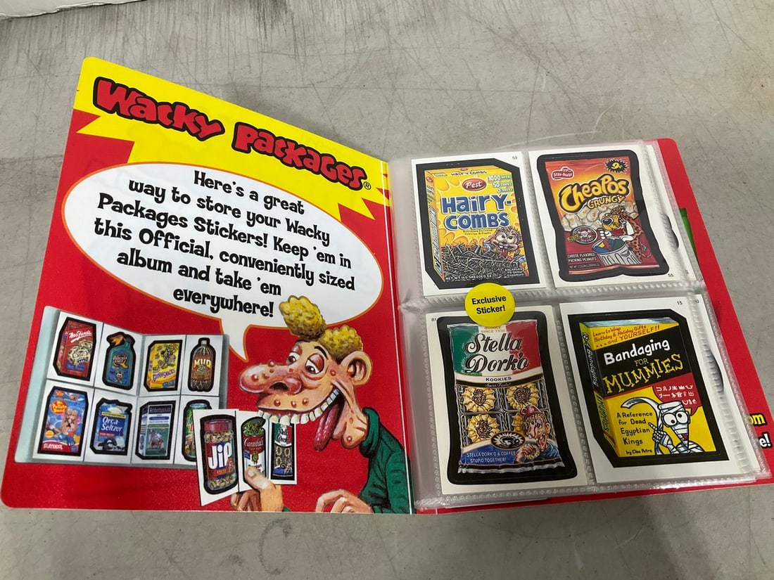 Wacky Packages Album with Stickers: Wacky Packages Album with Stickers