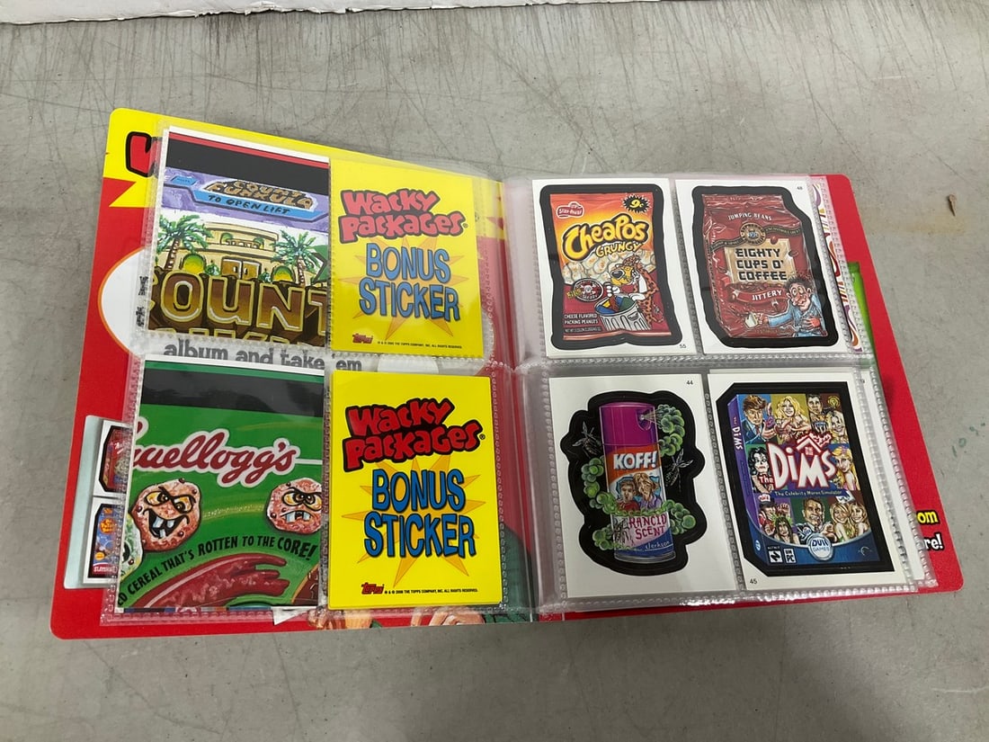 Wacky Packages Album with Stickers (1 of 1)