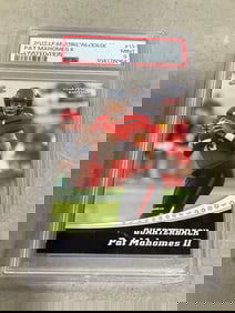 2017 Pat Mahomes Graded Card