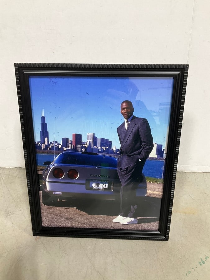Framed Michael Jordan Photographic Print (8inx10in) (1 of 1)