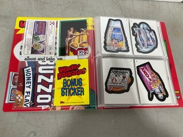 Wacky Packages Album with Stickers