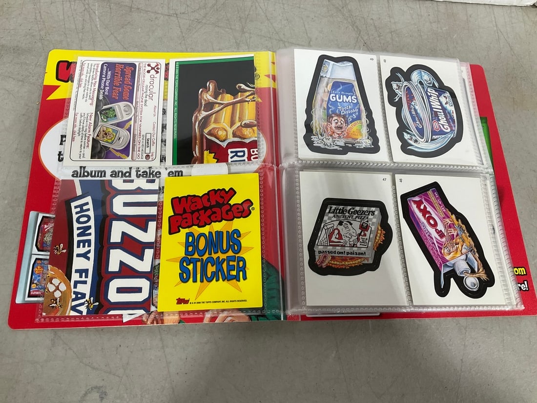Wacky Packages Album with Stickers (1 of 1)