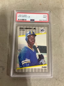 1989 Ken Griffey Graded Card