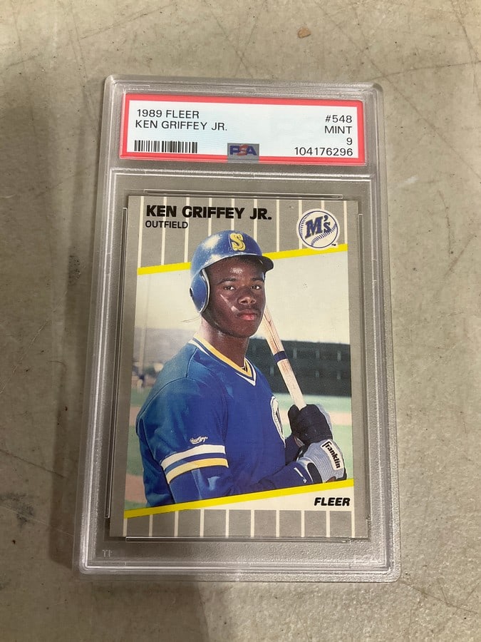 1989 Ken Griffey Graded Card (1 of 1)