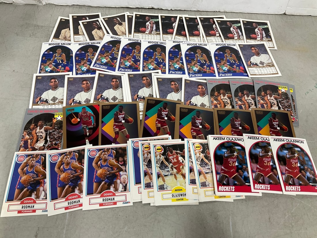 Various Collectible Basketball Cards (1 of 1)