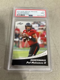 2017 Pat Mahomes Graded Card