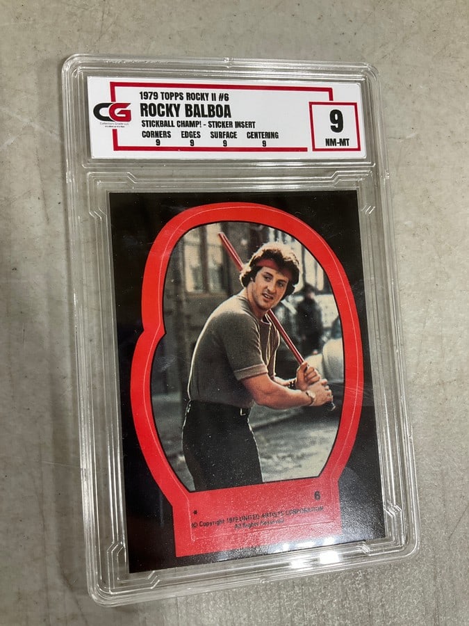 1979 Topps Rocky Balboa Graded Card (1 of 1)