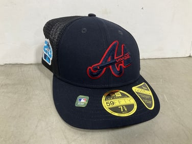 Atlanta Braves Navy Blue Hat (7 5/8 or XL)