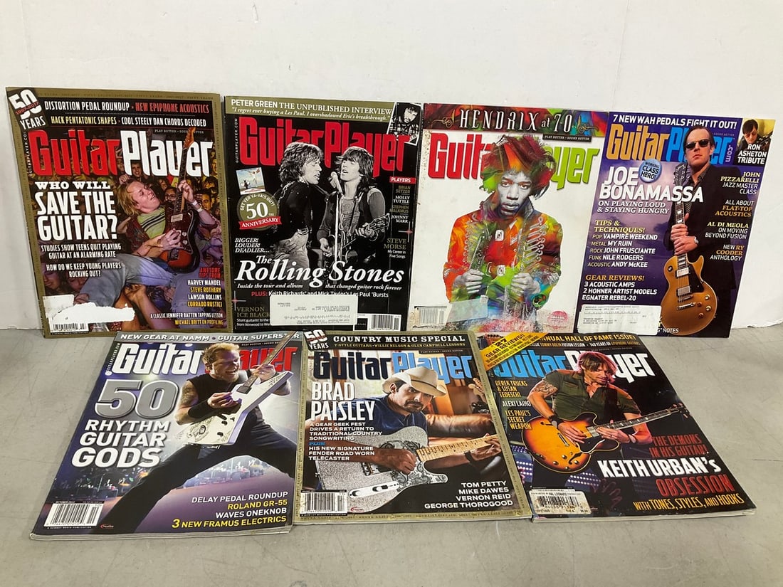 Various Guitar Player Magazines: Various Guitar Player Magazines