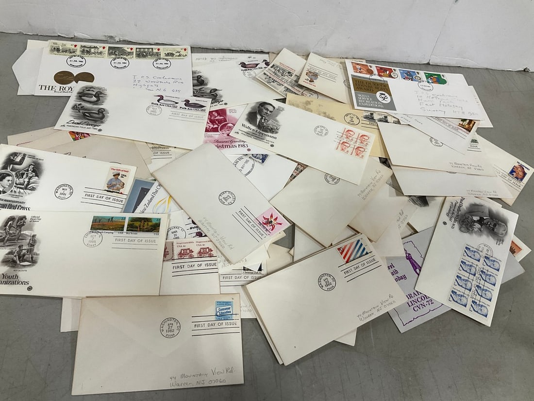 1980's First Day Covers (1 of 1)