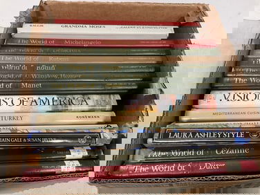 Vintage Hardcover Books (Art and more)