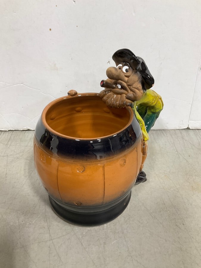 Troll mug by Robert Karlinsey(7in.tall): Troll mug by Robert Karlinsey(7in.tall)