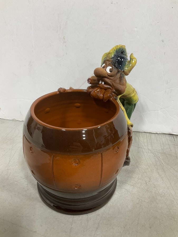 Troll mug by Robert Karlinsey(7in.tall): Troll mug by Robert Karlinsey(7in.tall)