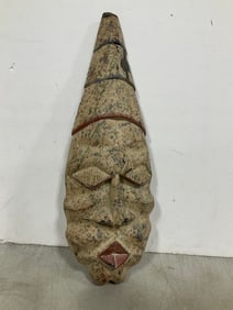 Wooden Tribal Tiki Mask
