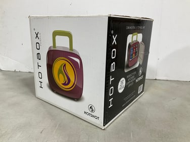 YELLOW hotbox can heating and storage unit(new in package)