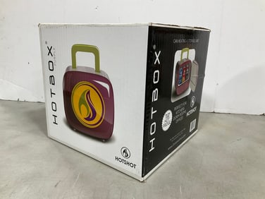 YELLOW hotbox can heating and storage unit(new in package)