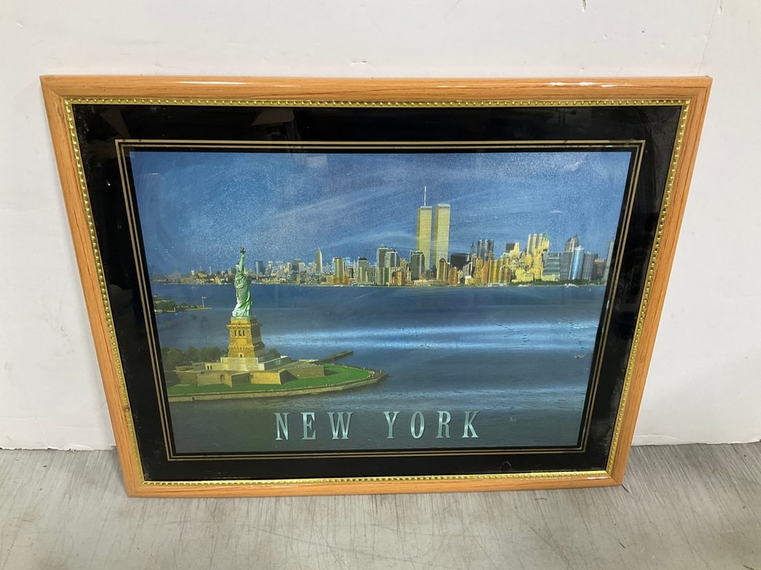 Framed New York Art Print (16.5inx20in) (1 of 1)