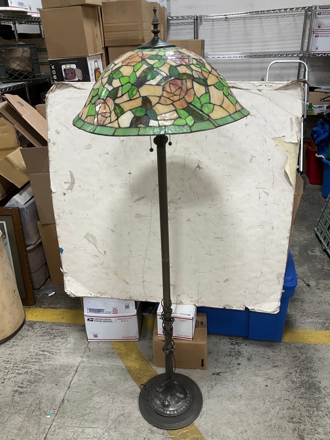 Stained Glass Floor Lamp (65in Tall) (1 of 1)