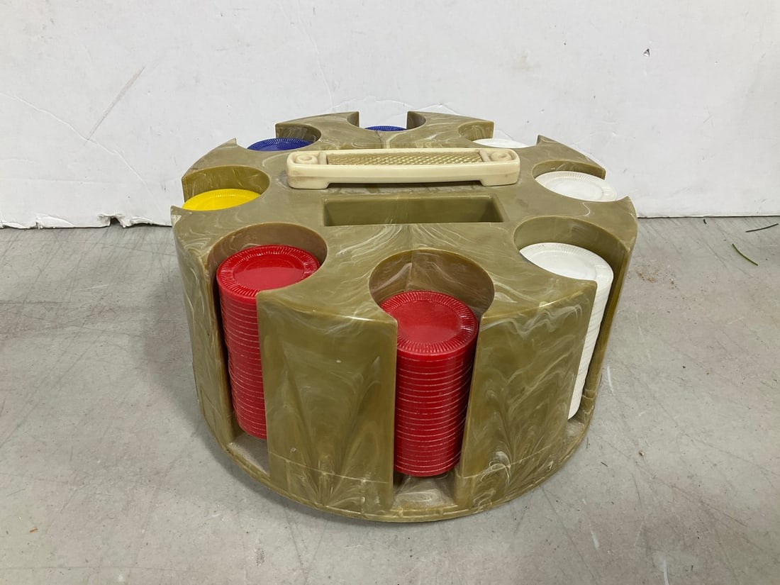 Bakealite Poker Set (1 of 1)