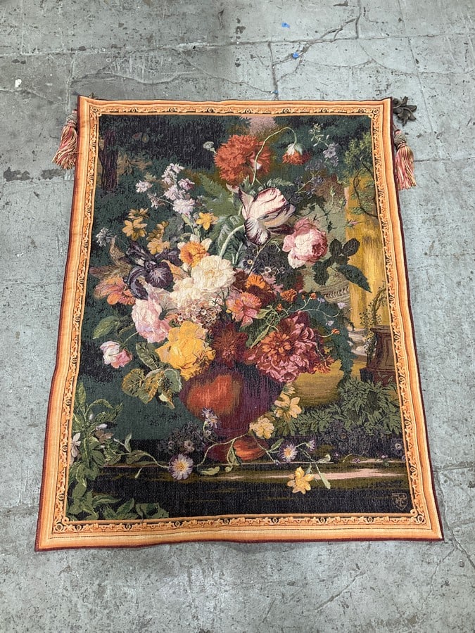 Floral Goblys Tapestry (33inx43in): Floral Goblys Tapestry (33inx43in)