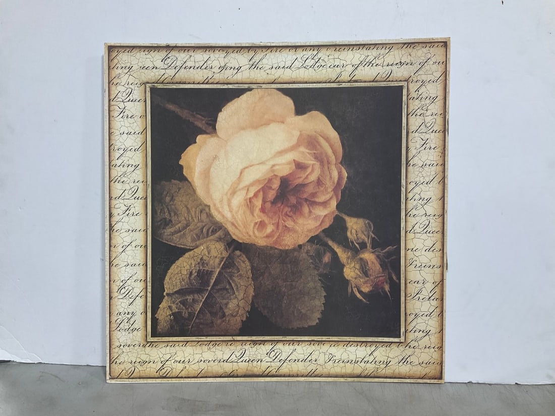 Floral Artwork (27inx27in) (1 of 1)