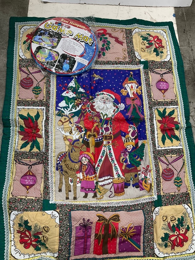 Christmas Quilt (48inx66in), and Childrens Game Mat (1 of 1)