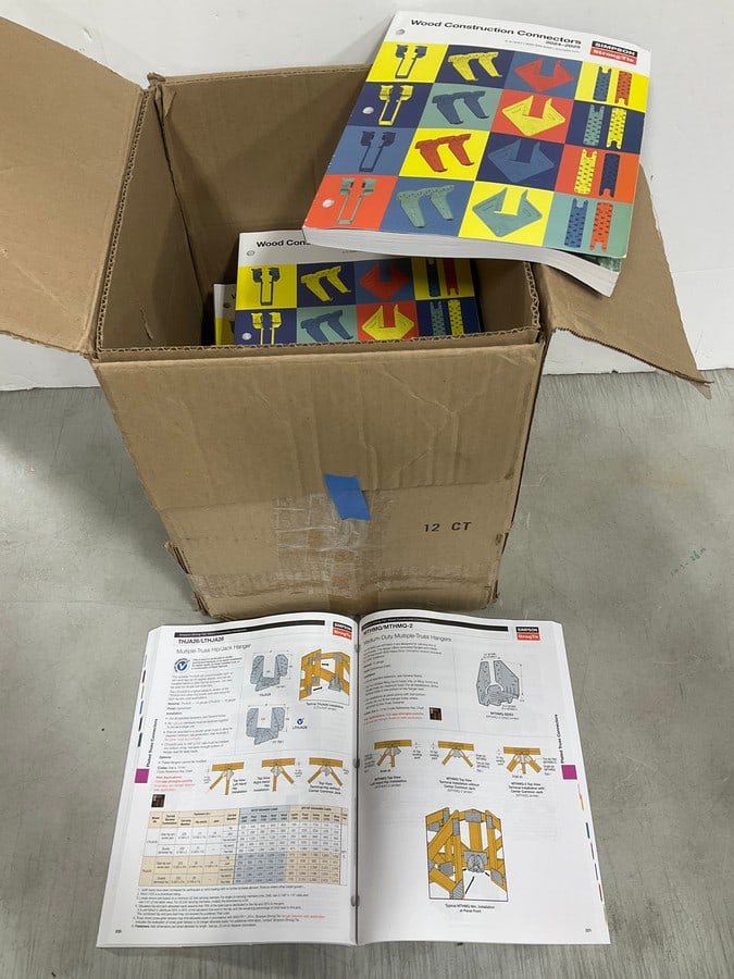 Simpson strong tie wood construction connectors catalogs(18 total-2025 new) (1 of 1)